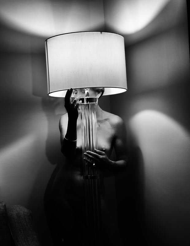 lamp dancing artistic nude photo by photographer ecs photography