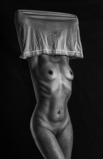 lampshade artistic nude photo by photographer thom peters photog
