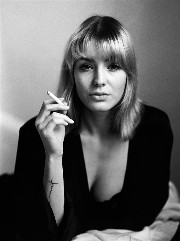 lani smokes erotic photo by photographer marcvonmartial