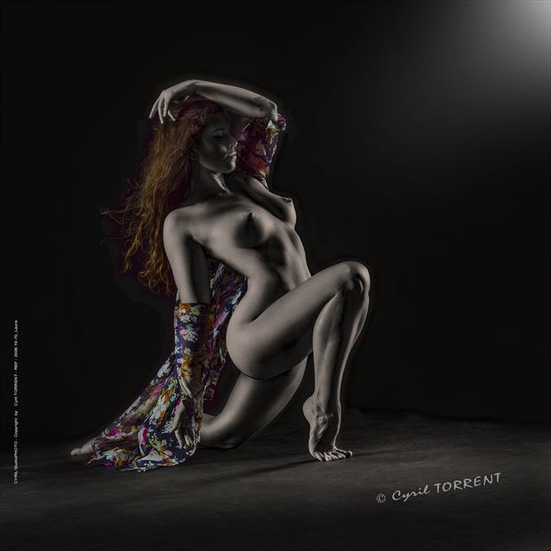 laura70 artistic nude artwork by photographer cyril torrent