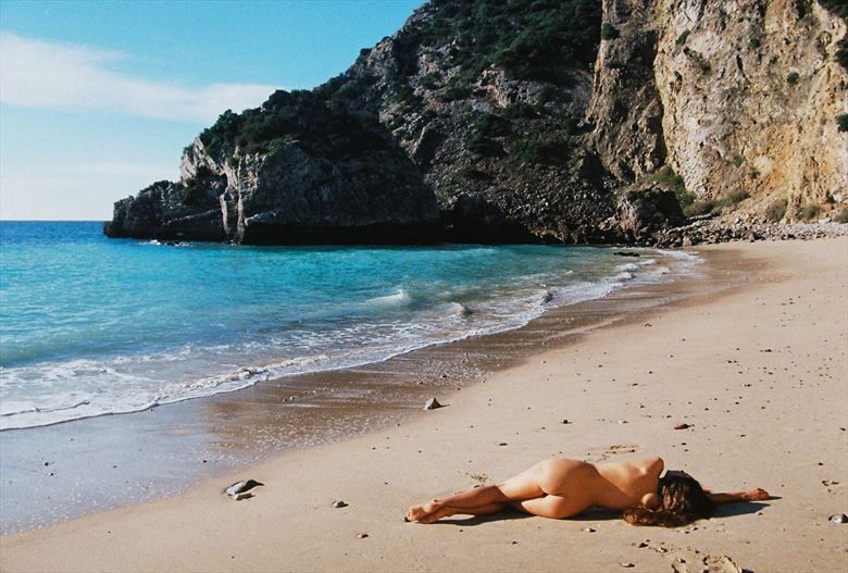 lazy beach day artistic nude photo by photographer jsexton