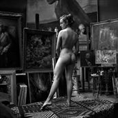 le mod%C3%A9le paris 1957 artistic nude photo by artist jean jacques andre