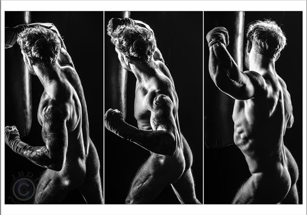 leon in action artistic nude photo by photographer jbdi