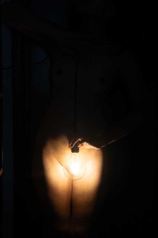 let light enter artistic nude artwork by model gallyt