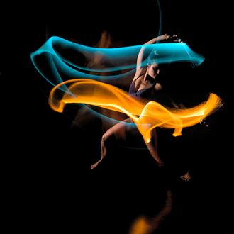 light painting dance studio lighting photo by photographer ewstacy