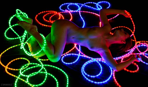 light ropes Artistic Nude Photo by Photographer xposures
