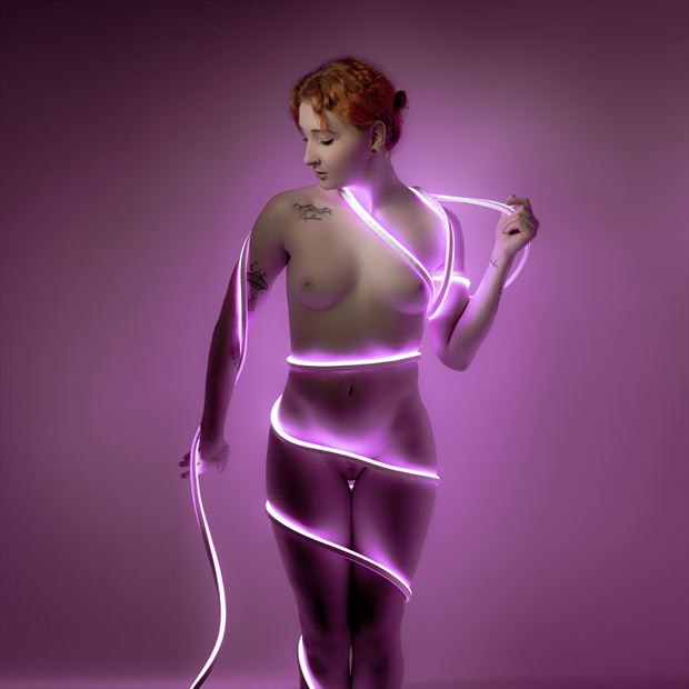 lightwrap artistic nude photo by photographer boudoirstudio ca