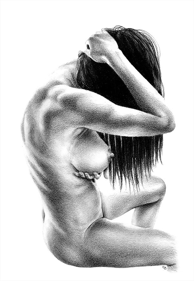 like a charm artistic nude artwork by artist subhankar biswas