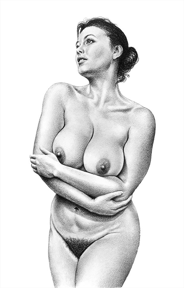 lillias lost in thought artistic nude artwork by artist subhankar biswas