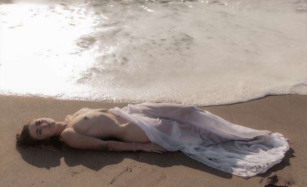 lily and the sea 4 artistic nude photo by photographer rodj