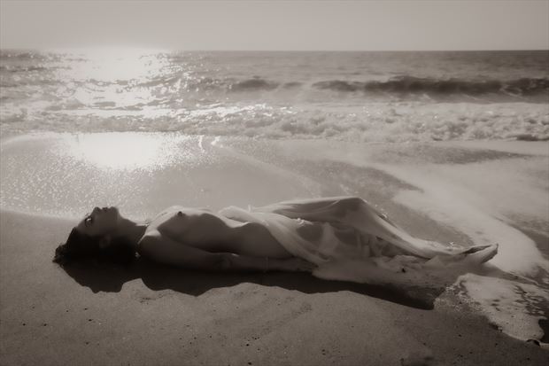 lily and the sea 5 artistic nude photo by photographer rodj