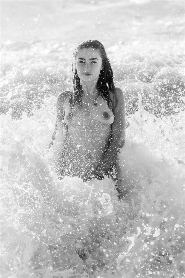 lily and the wave 3 artistic nude photo by photographer rodj