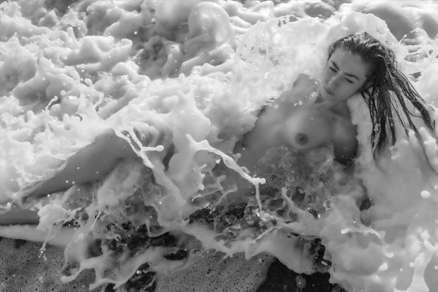 lily and the wave 3 artistic nude photo by photographer rodj