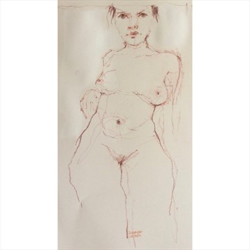 line Artistic Nude Artwork by Artist JonD