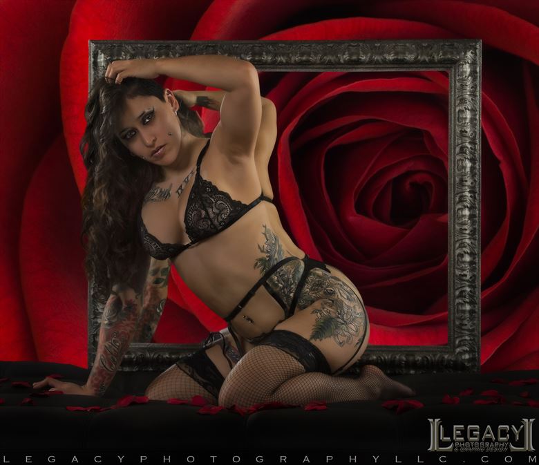 lingerie and roses valentines 2022 tattoos photo by photographer legacyphotographyllc