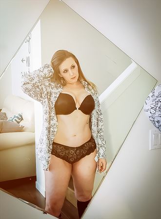 lingerie bikini photo by model charlie morgan