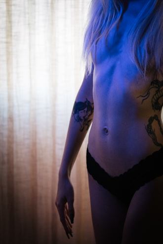 lingerie implied nude artwork by photographer danc