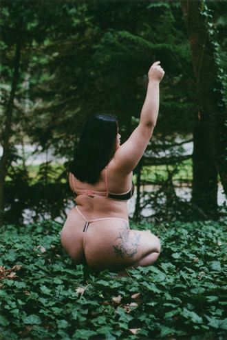 lingerie nature photo by artist andrea troxell