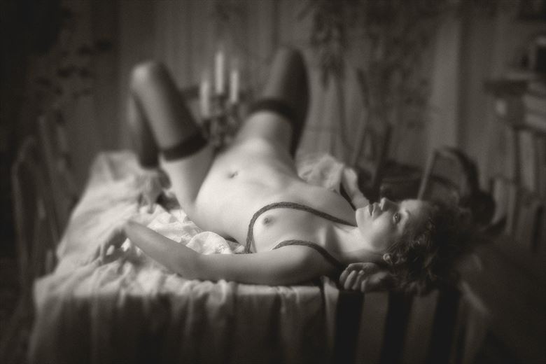 lingerie retro photo by artist sol lang