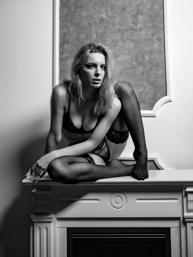 lingerie sensual photo by model negrea elena