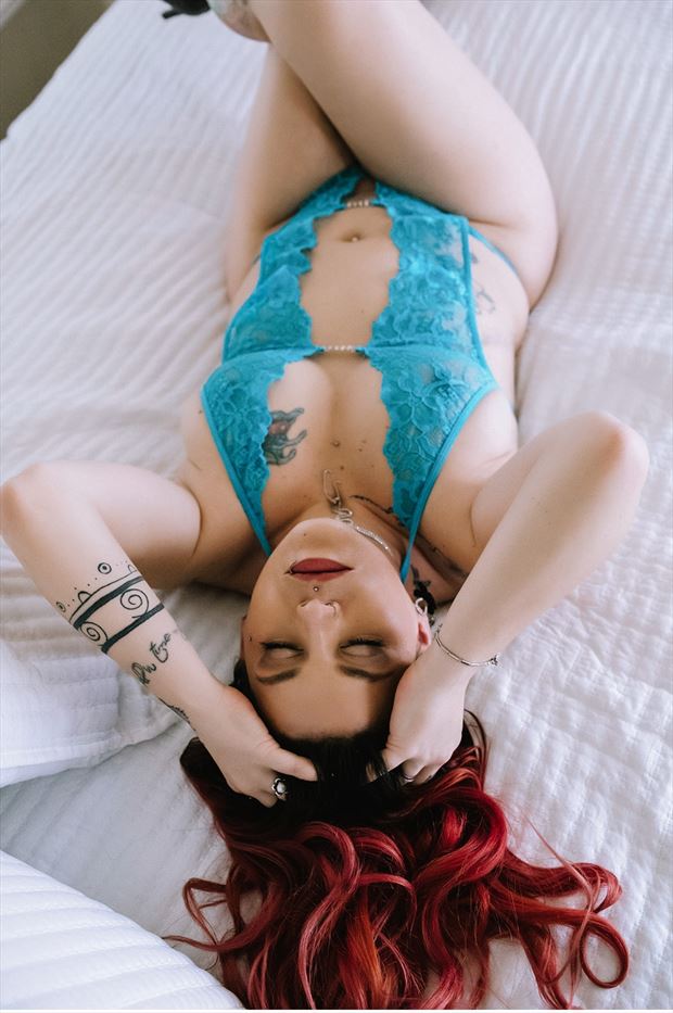 lingerie sensual photo by model phoenix