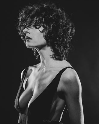 lingerie studio lighting photo by model emma helena