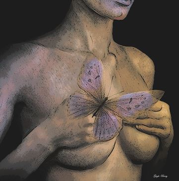 lingering touch 003 artistic nude artwork by artist gayle berry