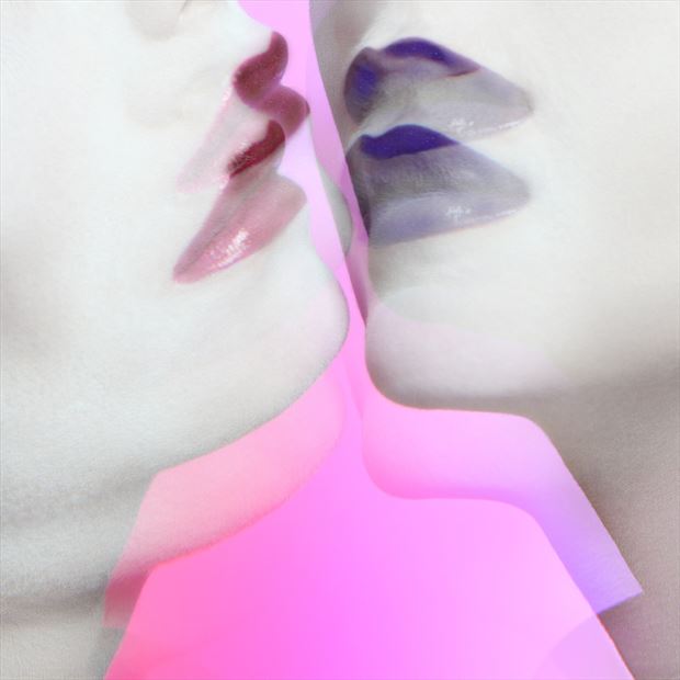 lips abstract photo by photographer artedenovo