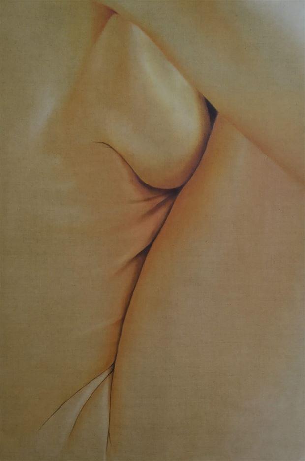 loes artistic nude artwork by artist peter ten lohuis