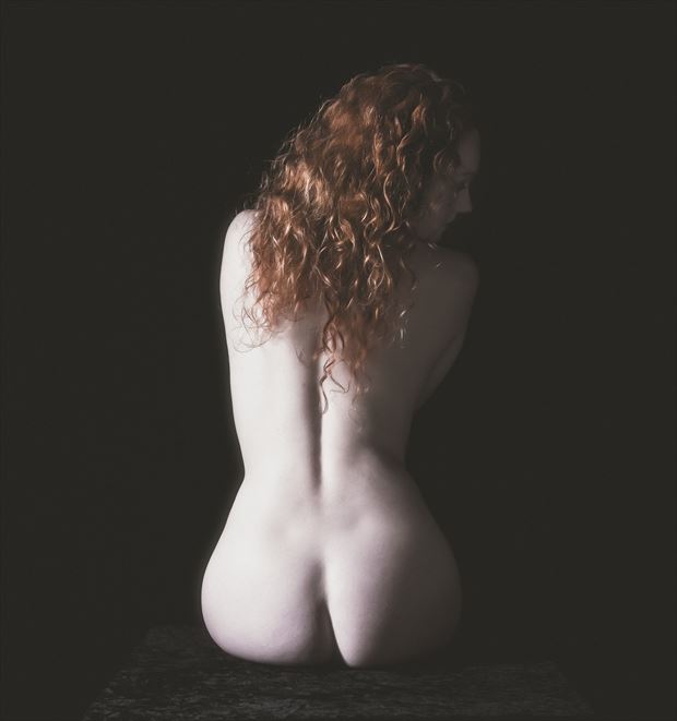 looking over the dark side artistic nude artwork by photographer neilh