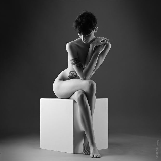 lorelei on the box artistic nude photo by photographer yb2normal