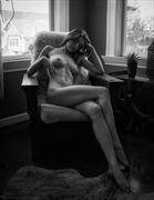 lost in thought artistic nude photo by photographer randall hobbet