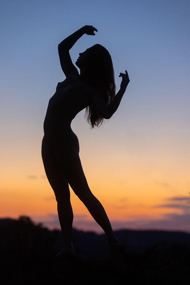 lucy at dawn artistic nude photo by photographer matthew grey photo