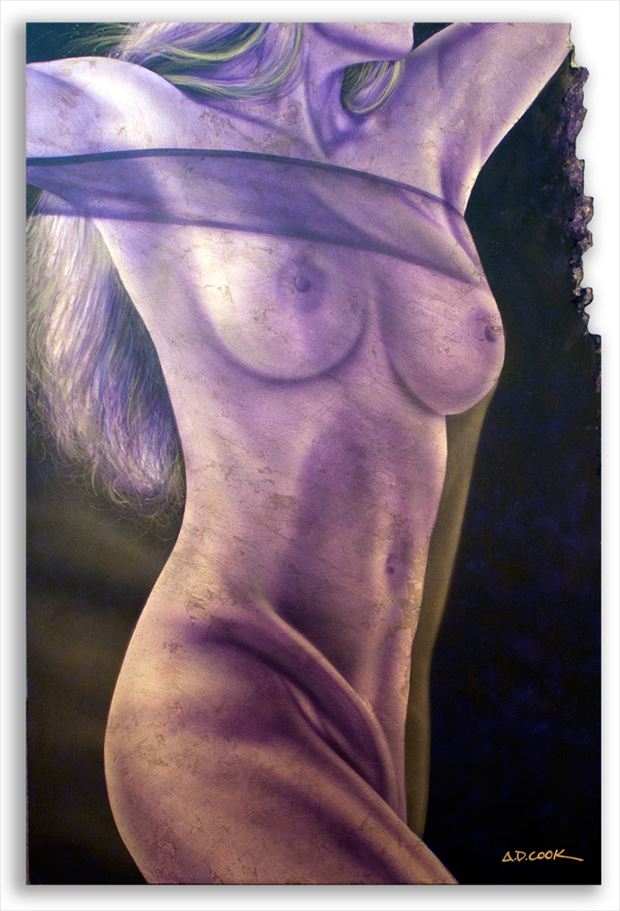 lux tiffani artistic nude artwork by artist a d cook