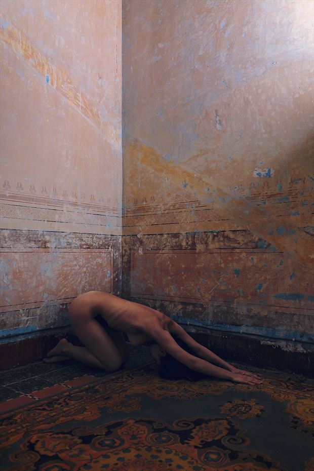 lying artistic nude photo by photographer germansc