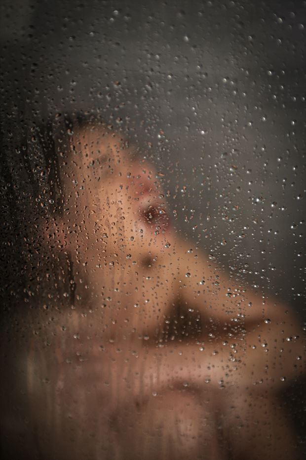 m in shower 2 artistic nude photo by photographer thomas branch