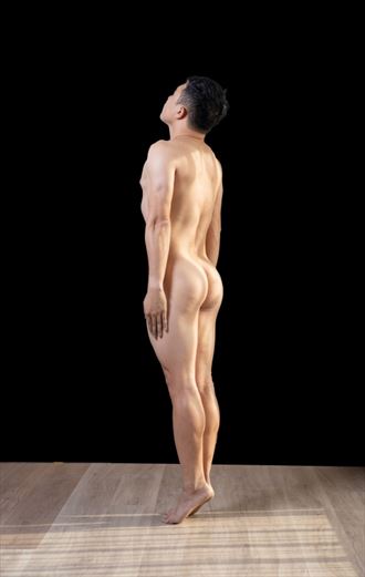 male artistic nude artwork by model udong