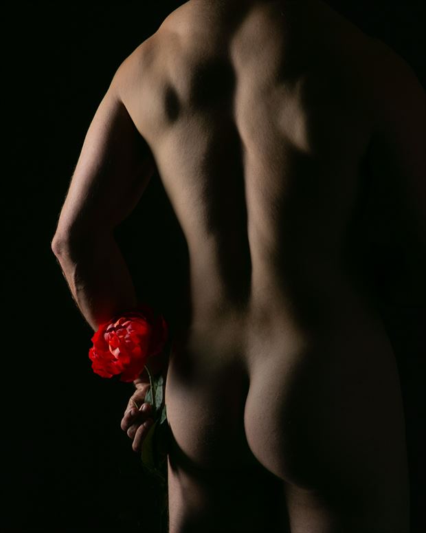 male flower 2 artistic nude photo by photographer cal photography