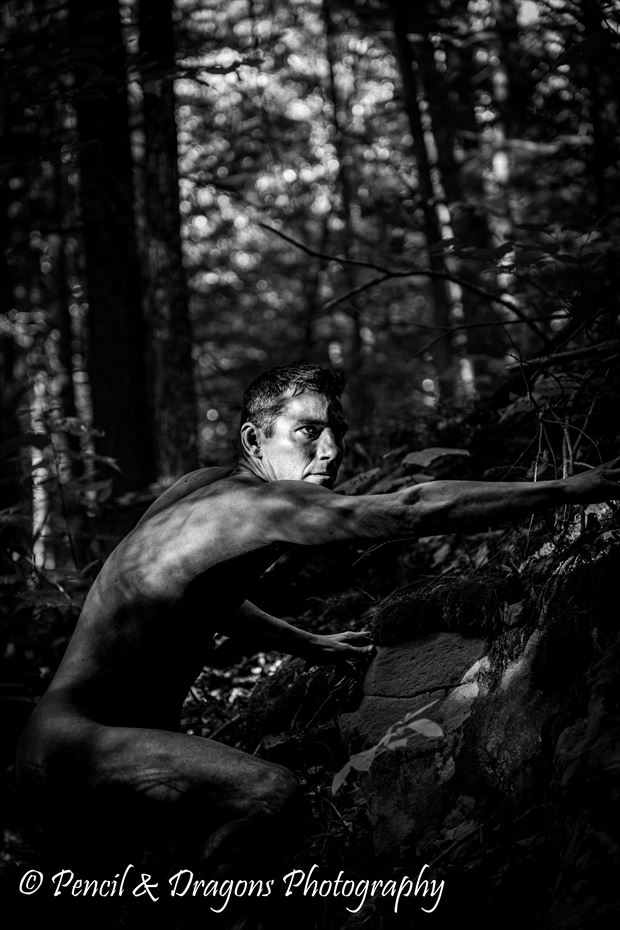 man of the woods artistic nude photo by photographer jeremy landry