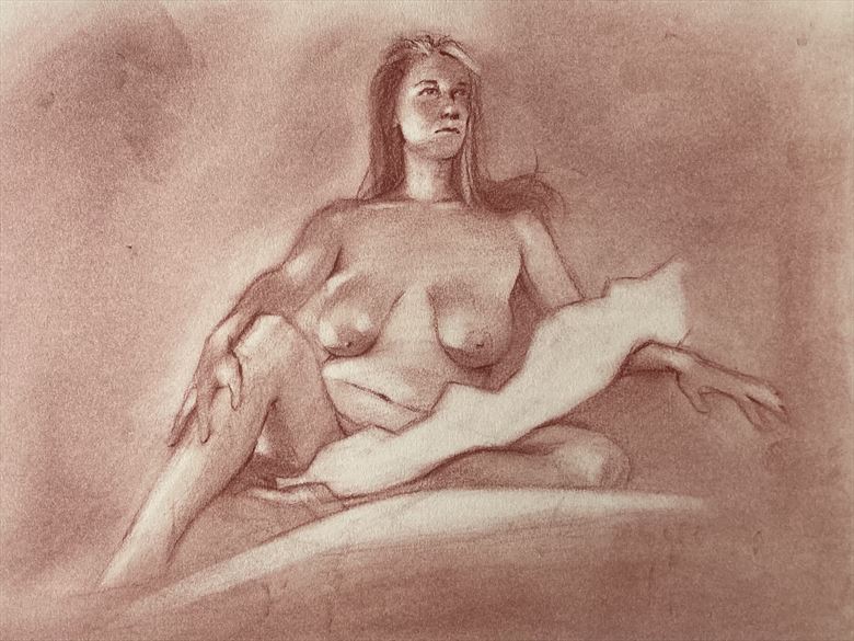 marija artistic nude artwork by artist edoism