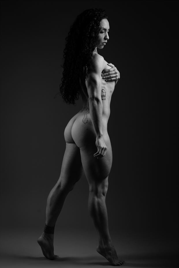 marina standing artistic nude photo by photographer figures in light