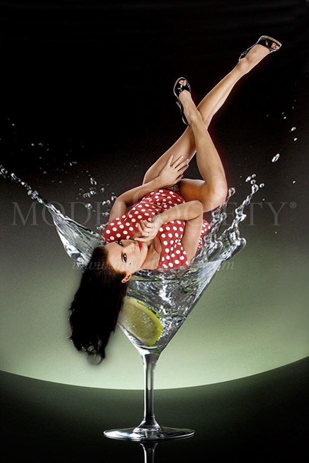 martini surreal artwork by photographer art4life