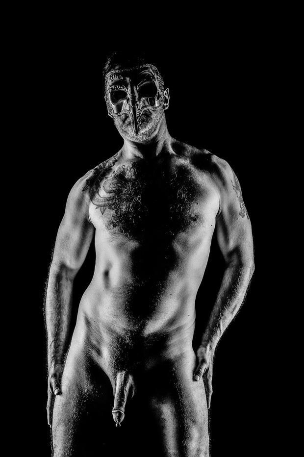 mask artistic nude photo by photographer jean s 