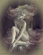 masquerade beauty artistic nude artwork by artist gayle berry