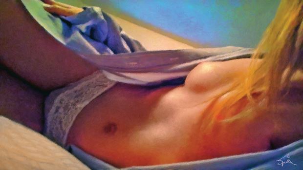 mattie artistic nude artwork by artist van evan fuller