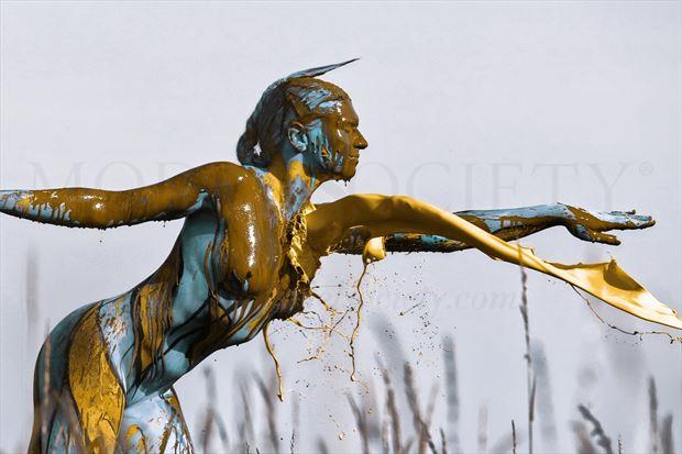 meadowsplash artistic nude artwork by artist bodyart j d%C3%BCsterwald