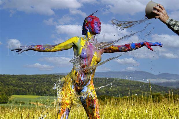 meadowsplash artistic nude artwork by artist bodyart j d%C3%BCsterwald