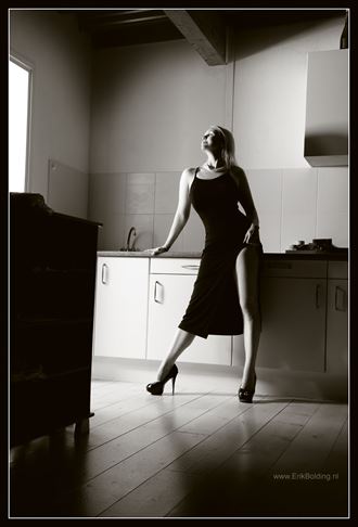 meanwhile in the kitchen sensual photo by model mary