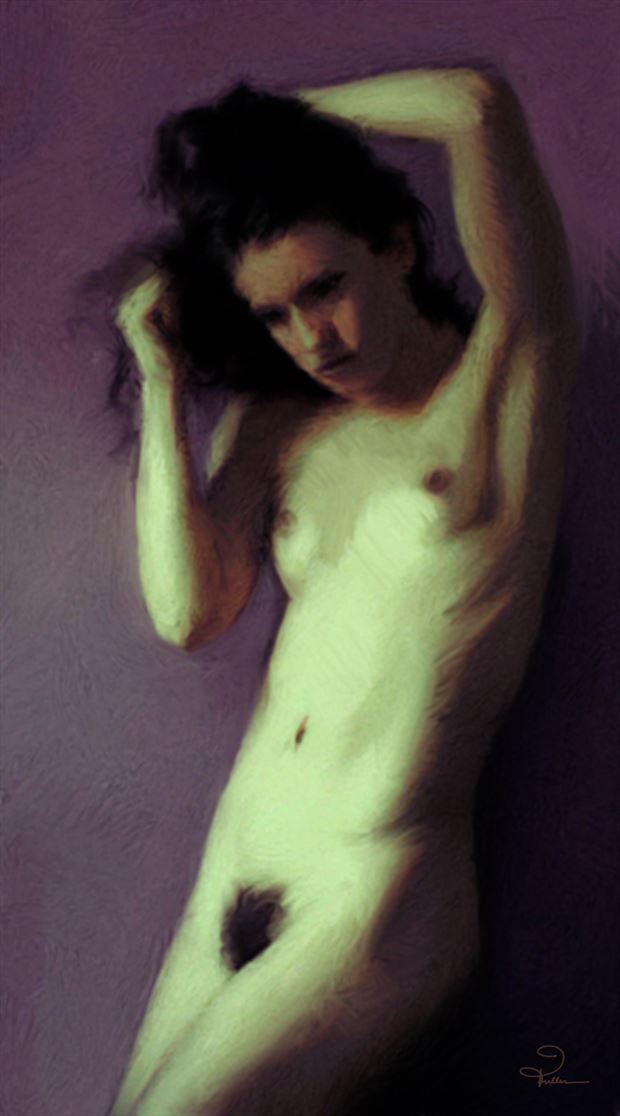 medea artistic nude artwork by artist van evan fuller