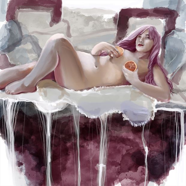 mel 35 erotic artwork by artist nick kozis